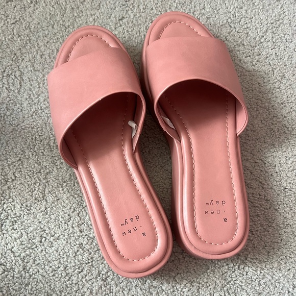 a new day Shoes - Pink Mule Sandals
